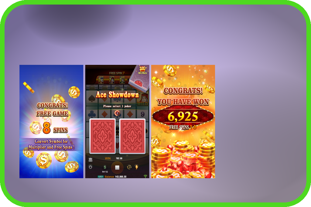 Wild Ace · Tampilan Aplikasi 999SL